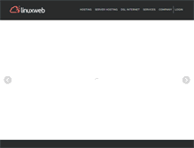 Tablet Screenshot of linuxweb.co.za